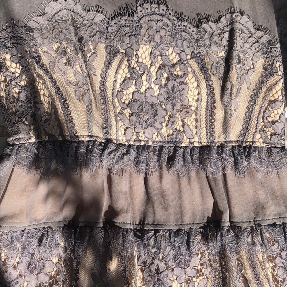 For Love & Lemons Alexa Dress in Slate - Picture 4 of 4